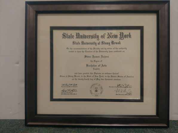 Art On The Move Framed Documents