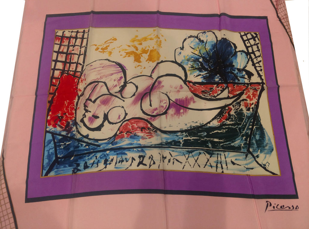Silk Handkerchief Art